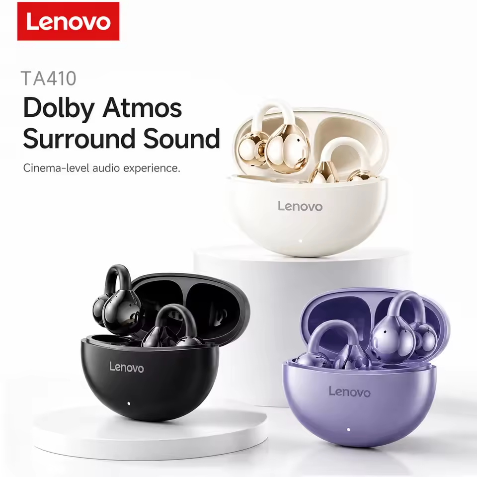 Type C Wired Earphones With Mic - TA410 – sportowe słuchawki Lenovo z