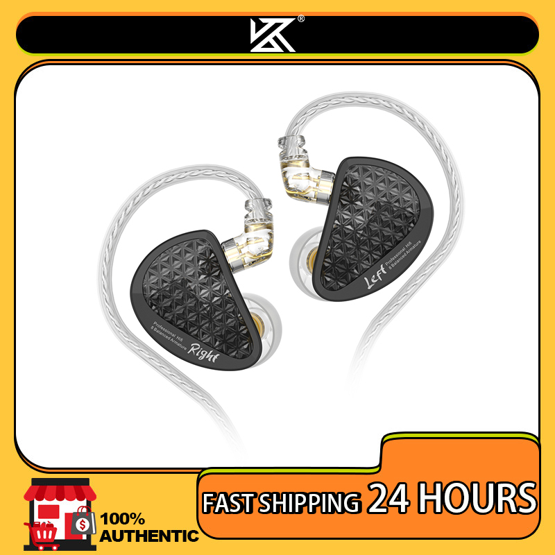 Planar Magnetic Iem Earphones - Słuchawki douszne przewodowe KZ AS16 Pro