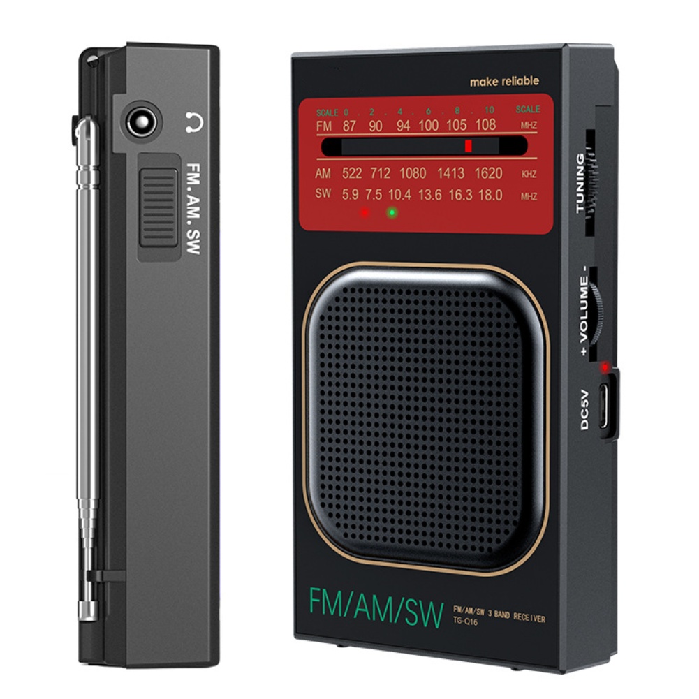 Speakers - Kompaktowe, ładowalne urządzenie do odbioru radiowego