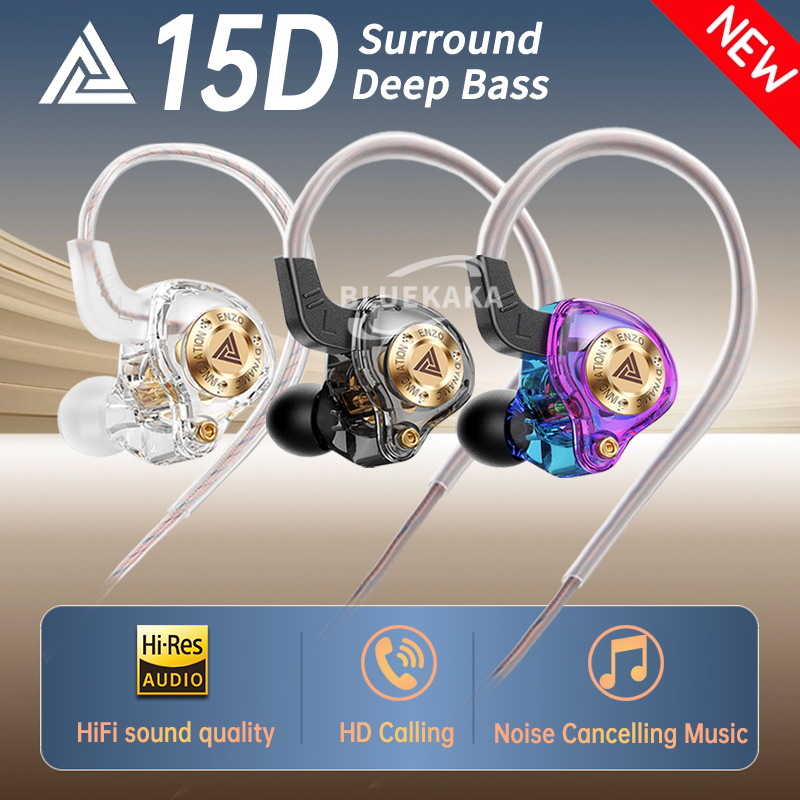 In Ear Monitors For Singers - Słuchawki douszne QKZ 15D Dynamic Surround