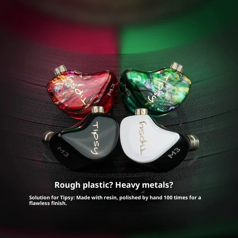 Tipsy M3 – przewodowe słuchawk – In Ear Monitors For Singers recenzja i cena