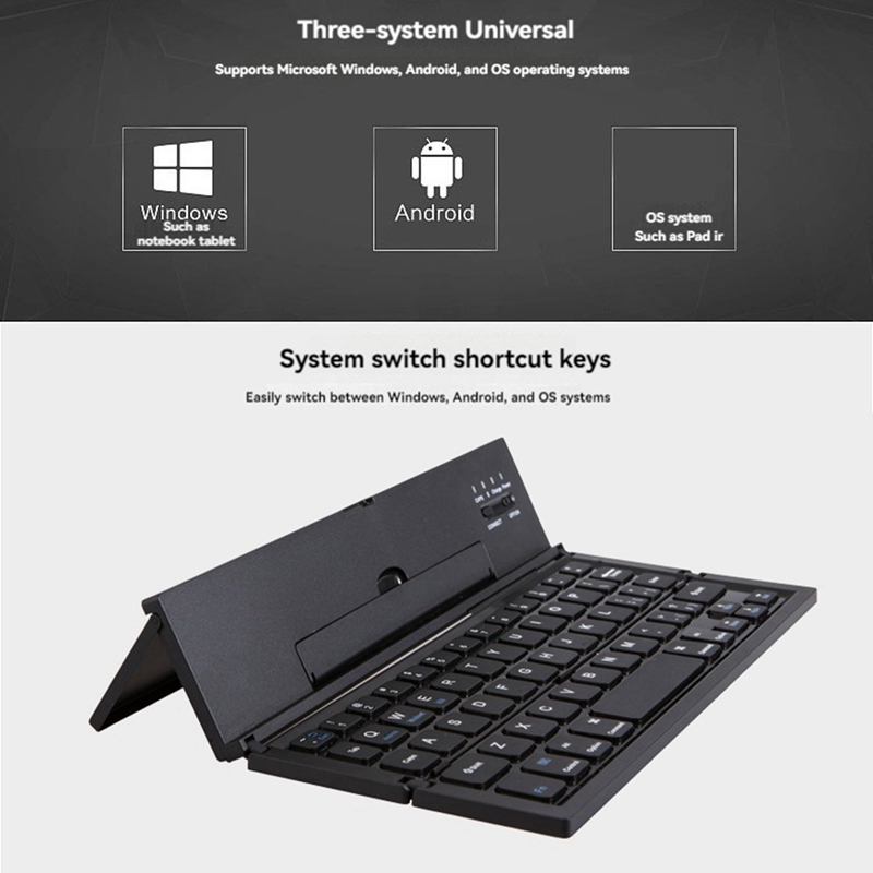 ● Składana klawiatura Bluetoot – Tablets recenzja i cena