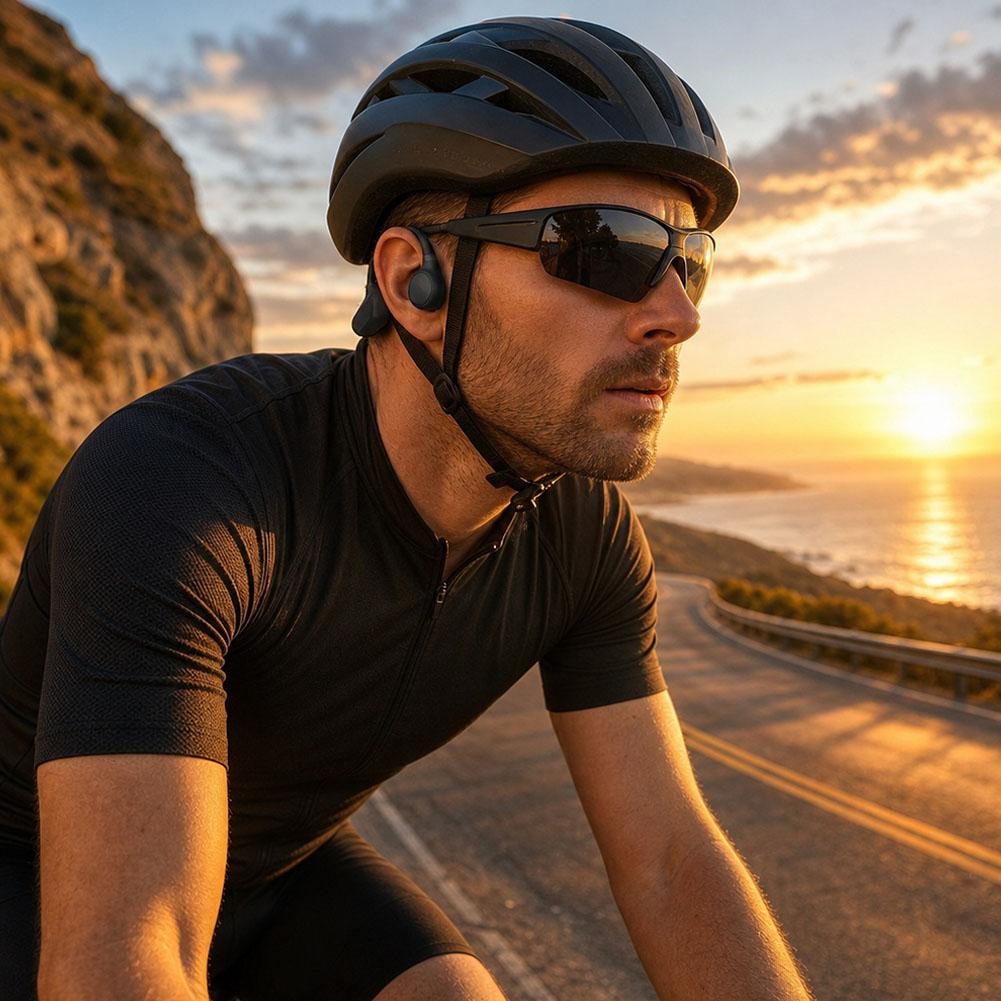 Słuchawki przewodzące dźwięk p – Bone Conduction Running Headphones recenzja i cena
