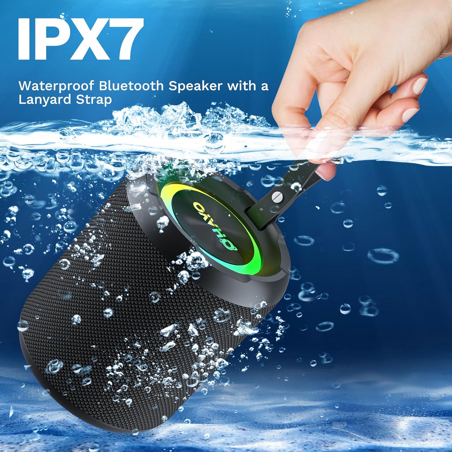 OHAYO 40W Bezprzewodowy Przeno – Portable Bluetooth Speaker Waterproof Ipx7 recenzja i cena