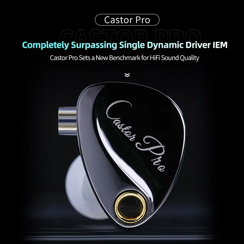 Słuchawki douszne KZ Castor PR – In Ear Monitors For Singers recenzja i cena
