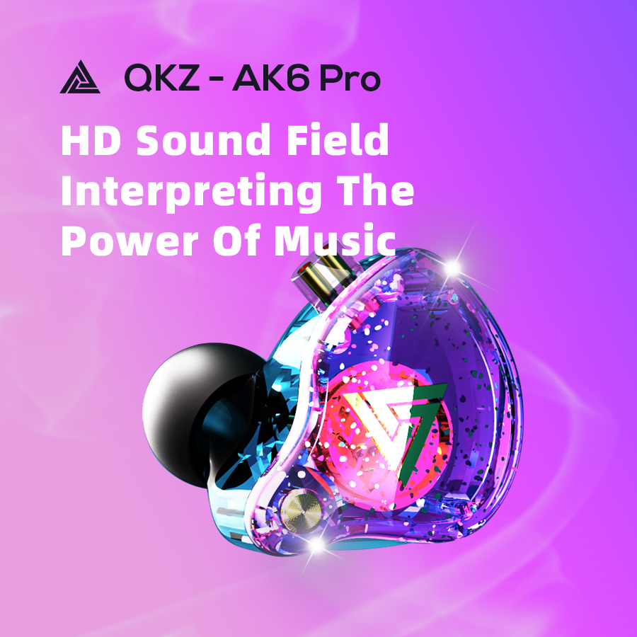 QKZ Original AK6 Pro EDX Pro I – In Ear Monitors For Singers recenzja i cena