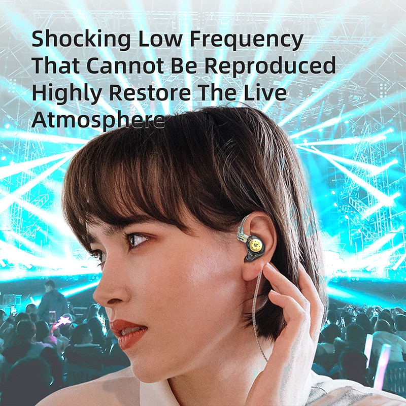 Słuchawki dynamiczne KZ EDX PR – In Ear Monitors For Singers recenzja i cena