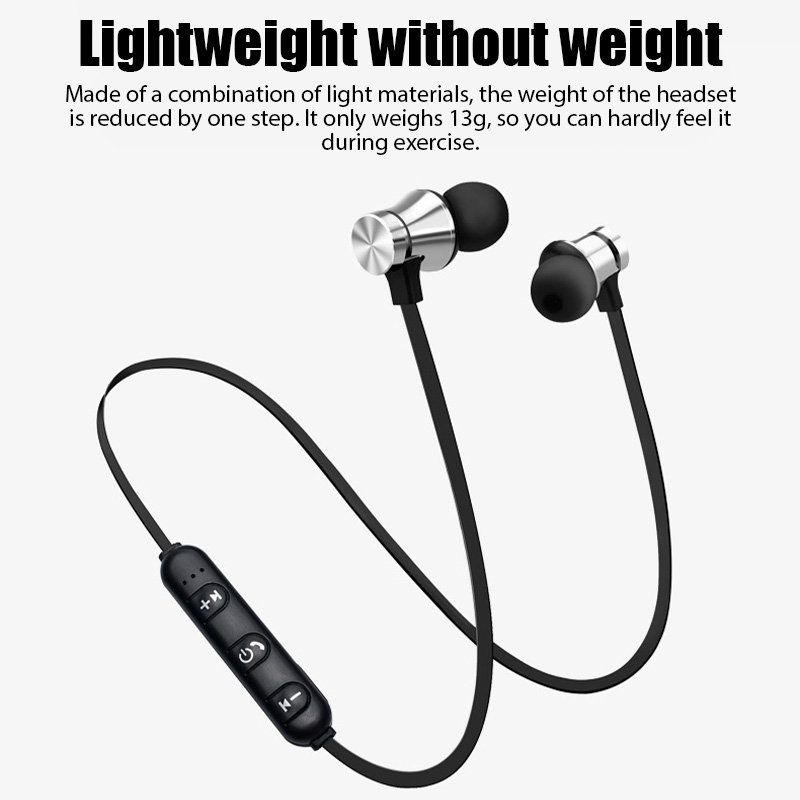 Słuchawki bezprzewodowe XT11 B – Magnetic Neckband Sports Earphones recenzja i cena