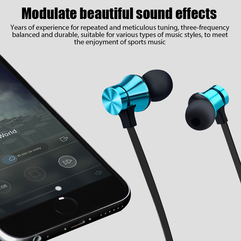 Słuchawki bezprzewodowe XT11 B – Magnetic Neckband Sports Earphones recenzja i cena