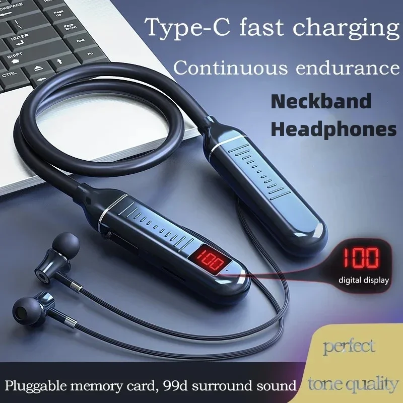 Bezprzewodowe słuchawki Bluebo – Magnetic Neckband Sports Earphones recenzja i cena