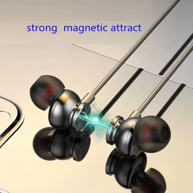 Słuchawki sportowe na szyję z  – Magnetic Neckband Sports Earphones recenzja i cena