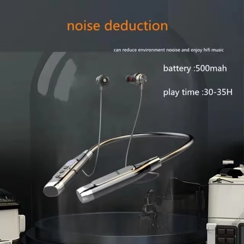 Słuchawki sportowe na szyję z  – Magnetic Neckband Sports Earphones recenzja i cena